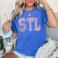 City Abbreviation Comfort Color Monogram Graphic Tee