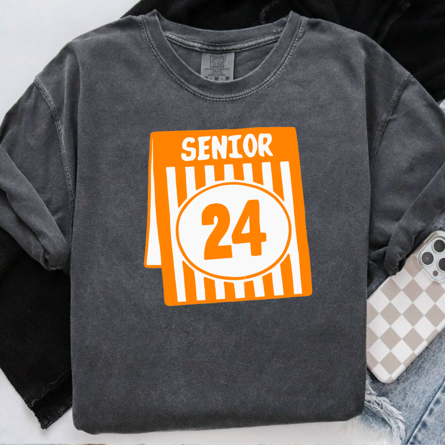 Whatta Senior Comfort Color Graphic Tee