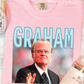 Blue  Billy Graham Comfort Color Graphic Tee