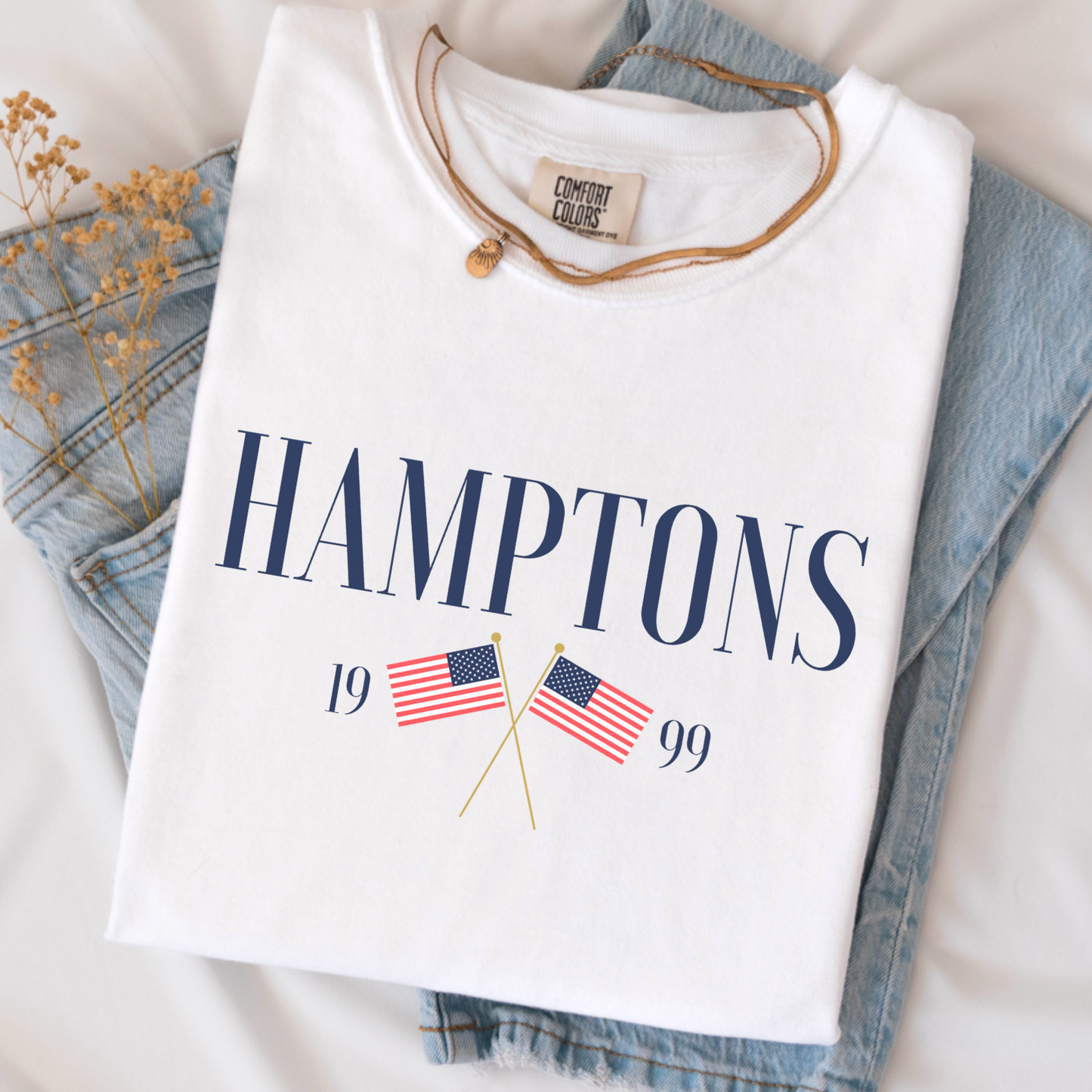 Hamptons 1999 Comfort Color Graphic Tee