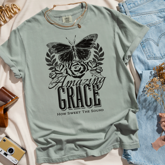 Amazing Grace Comfort Color Graphic Tee