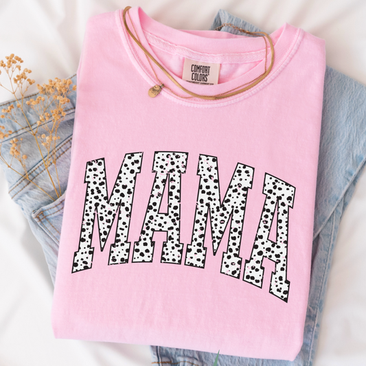 Mama Dalmatian  Comfort Color Graphic Tee