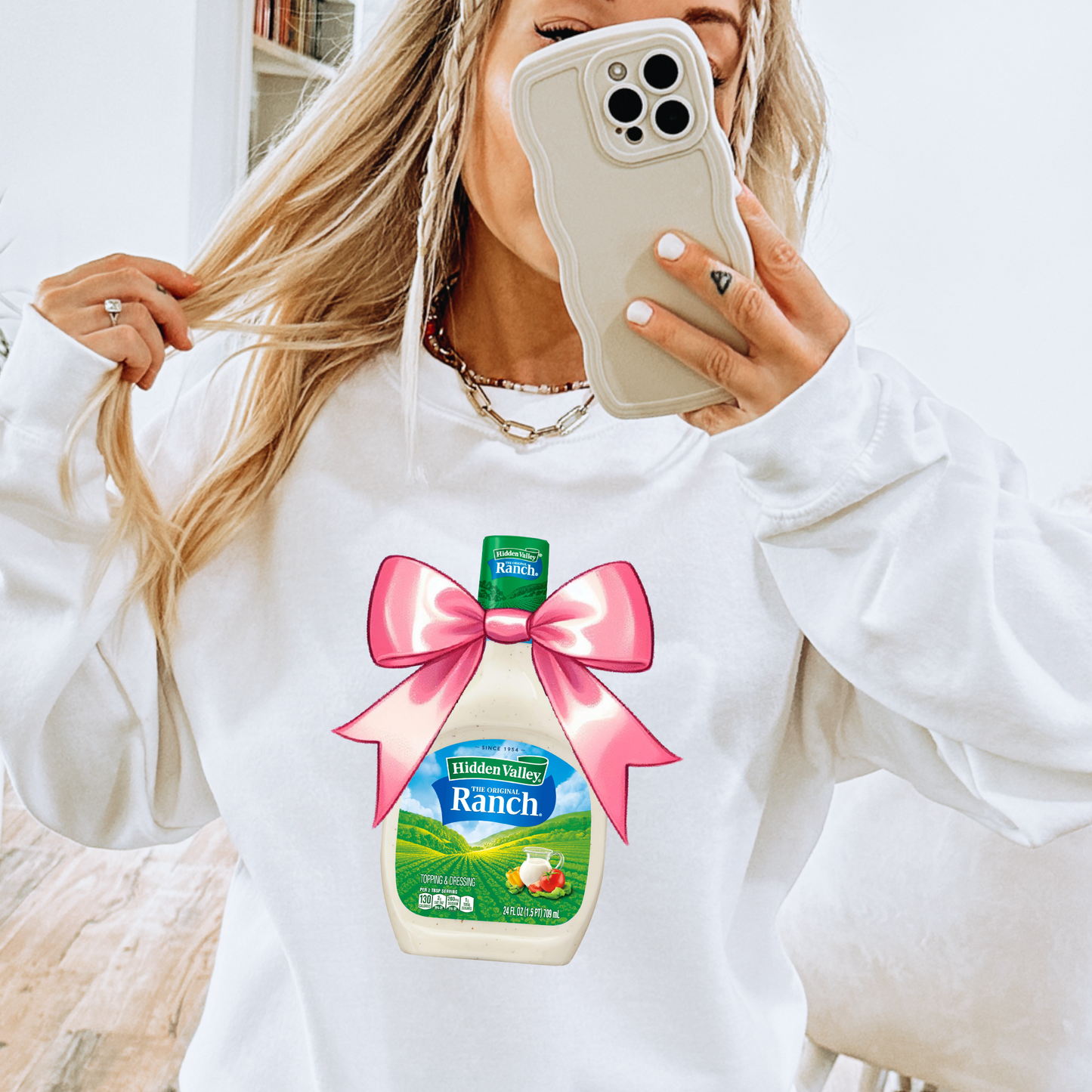 Ranch Dressing Crewneck Sweatshirt