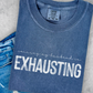 Raising My Husband Is Exhausting Comfort Color Graphic Tee