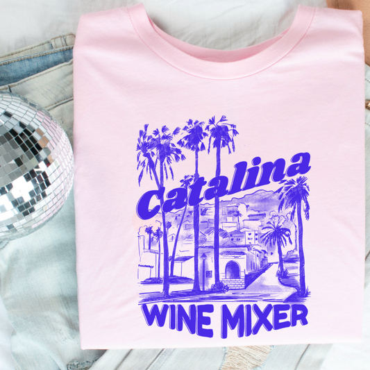 Catalina Wine Mixer Comfort Color Graphic Tee