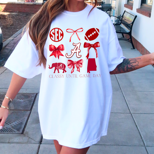 Alabama  Coquette Comfort Color Graphic Tee