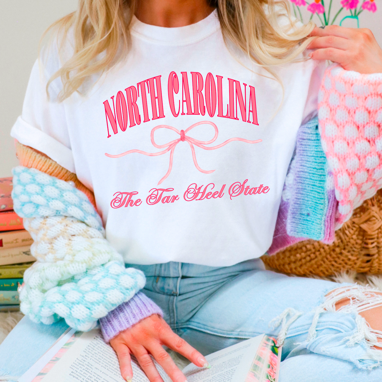 North Carolina Comfort Color Graphic Tee