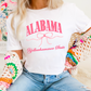 Alabama  Comfort Color Graphic Tee