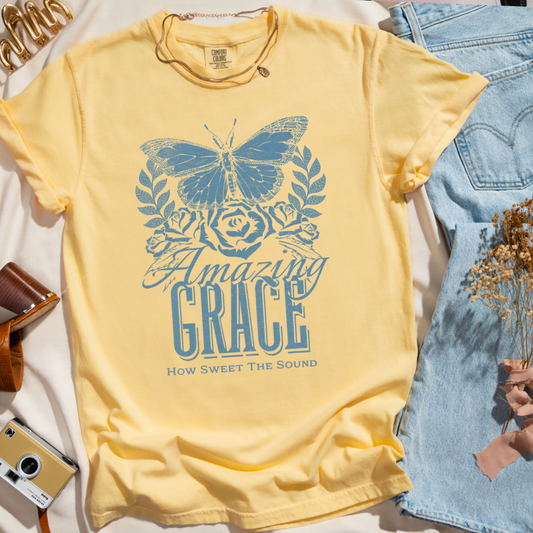 Amazing Grace Comfort Color Graphic Tee