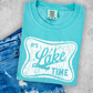 Lake Time  Comfort Color Graphic Tee