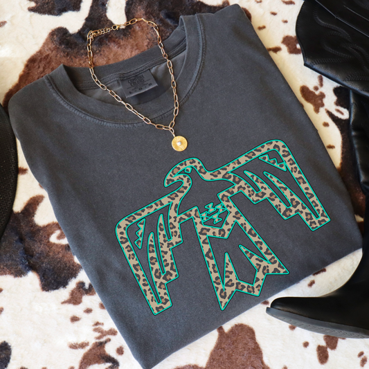 Aztec Bird Comfort Color Graphic Tee