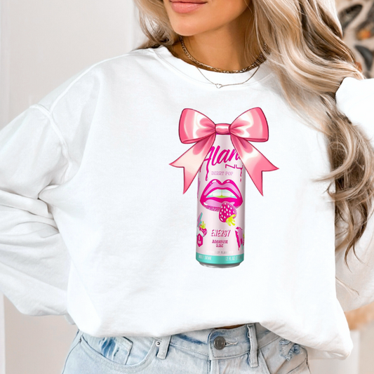 Berry Energy Drink Crewneck Sweatshirt