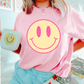 Preppy Face Comfort Color Graphic Tee