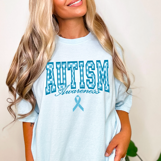 Autism Awareness Comfort Color Graphic Tee