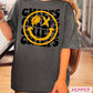 Sequoyah Chiefs Football Face  Comfort Color Graphic Tee