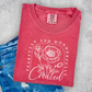 Fearfully And Wonderfully Created Comfort Color Graphic Tee