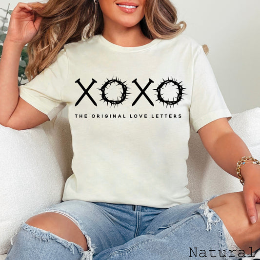 XOXO The Original Love Letters Screen Print Transfer