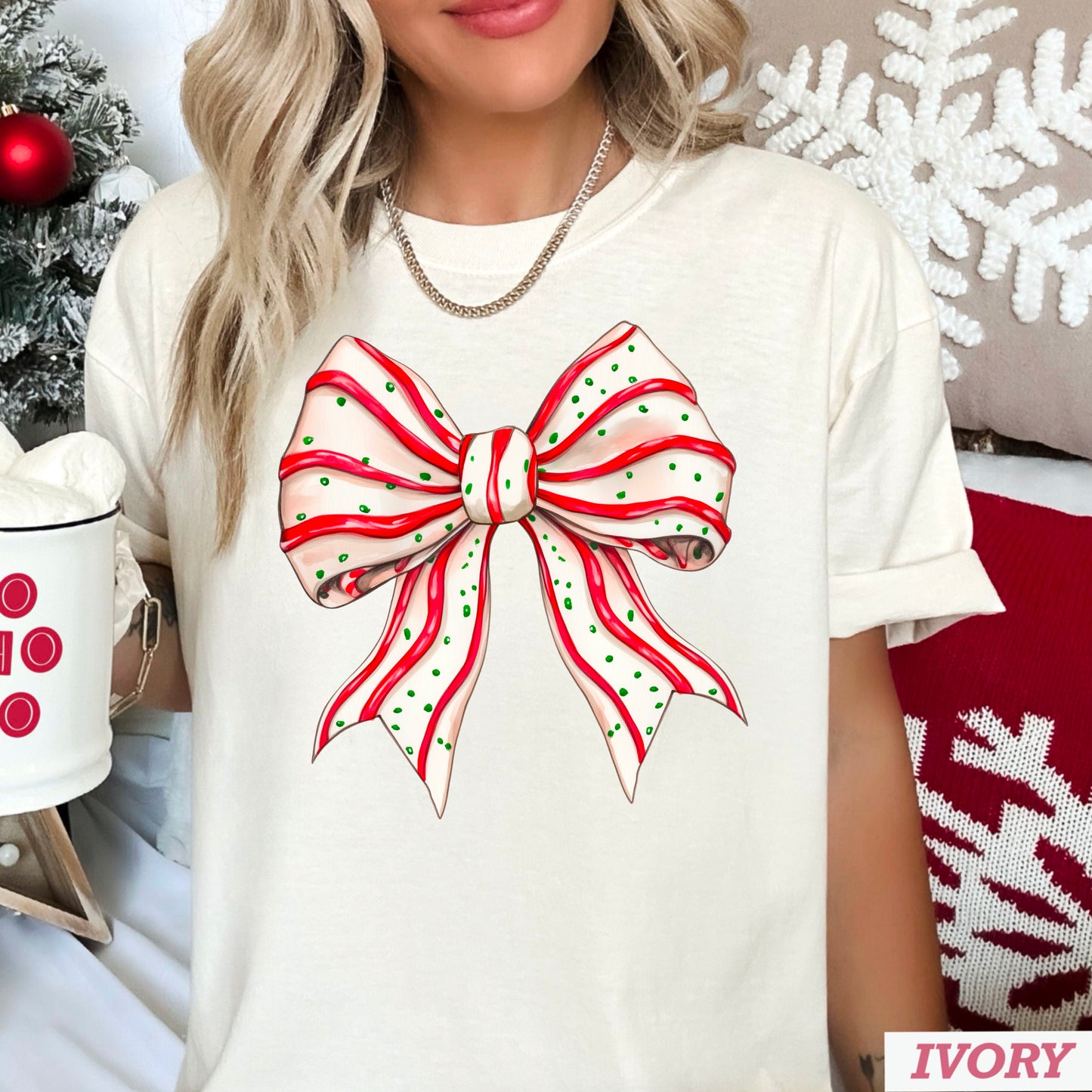 Christmas Snack Comfort Color Graphic Tee