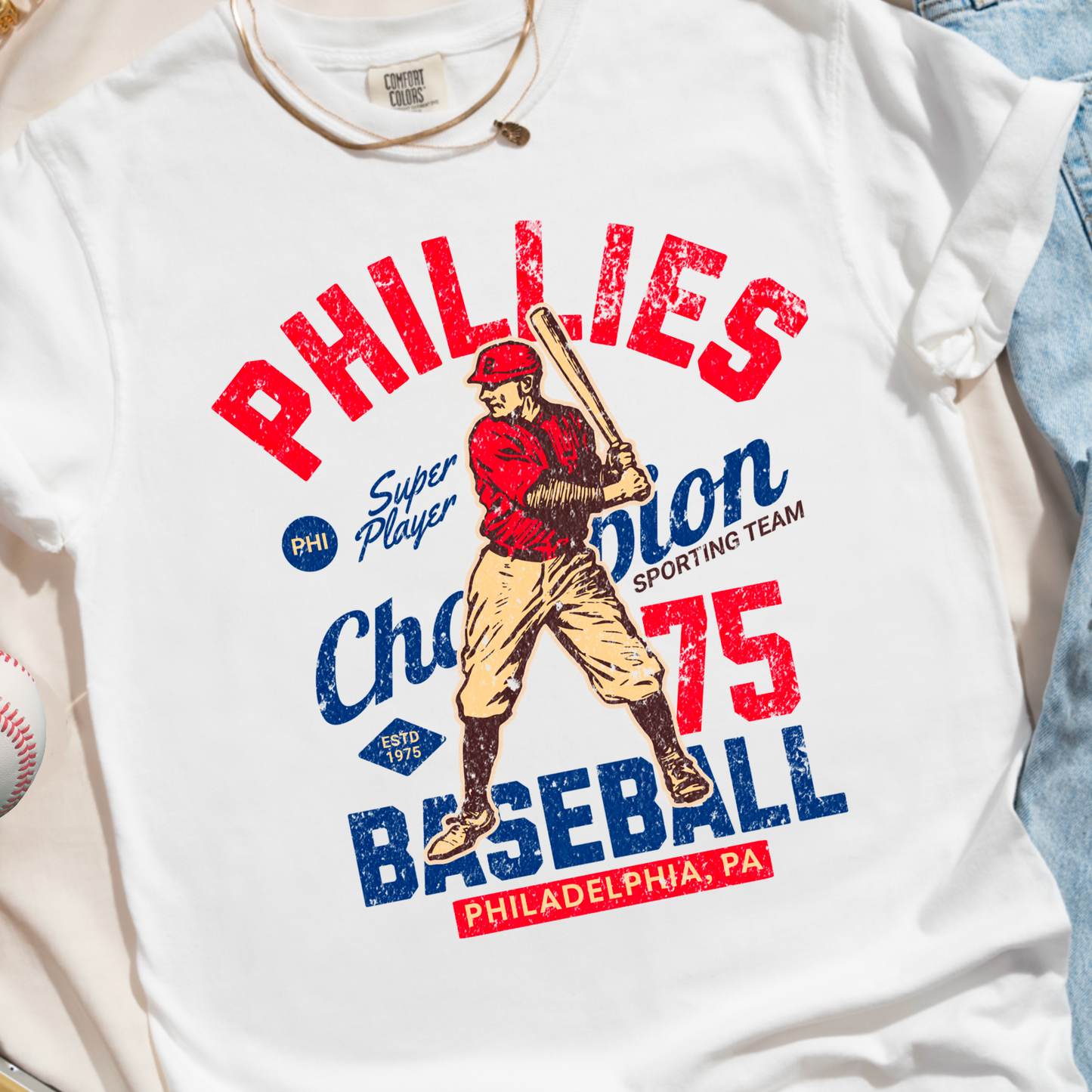 Philadelphia Comfort Color Graphic Tee