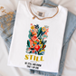 Be Still And Know That I Am God Comfort Color Graphic Tee