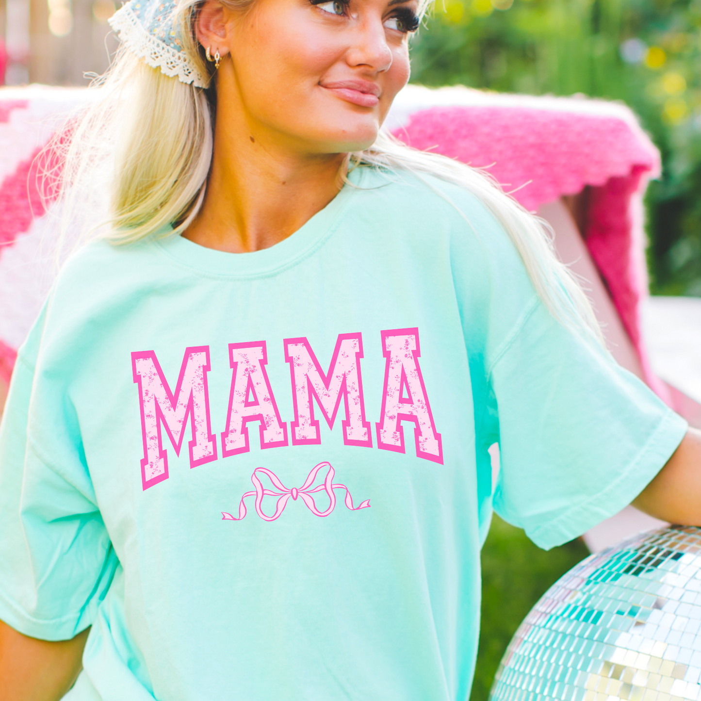 Mama Coquette  Comfort Color Graphic Tee