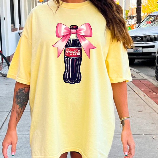 Soda Bottle Coqueete Comfort Color Graphic Tee