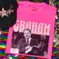 Pink Billy Graham Comfort Color Graphic Tee