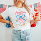 American Girlie  Comfort Color Graphic Tee