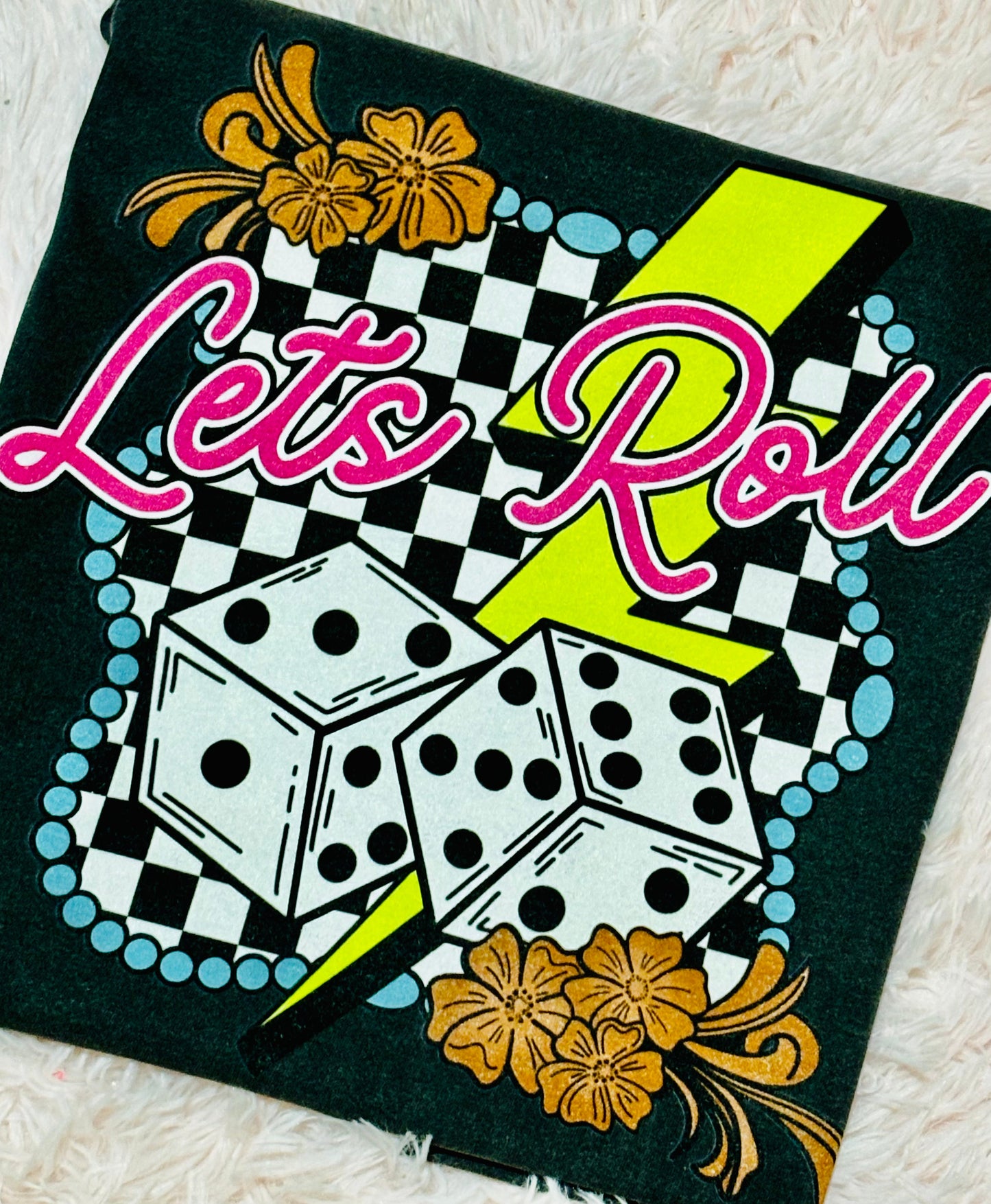 Let’s Roll  Comfort Color Graphic Tee
