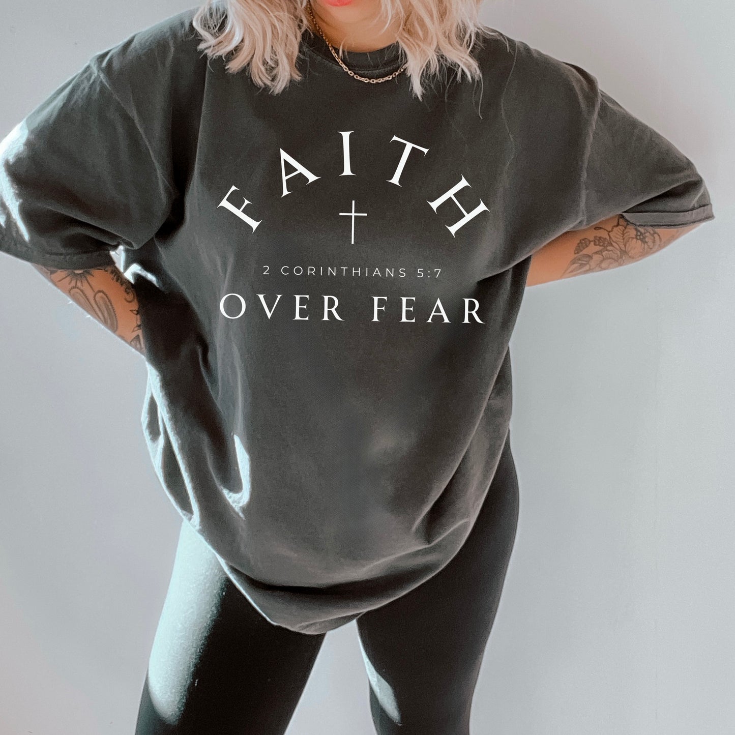 Pre-Order Faith Over Fear Screen Print Transfer Closes 1/10/25