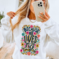 Because He Lives Crewneck Sweatshirt