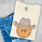 Animal Print Cowboy Comfort Color Graphic Tee