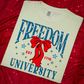 Freedom University Comfort Color Graphic Tee