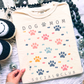 Dog Mom Social Club  Comfort Color Graphic Tee