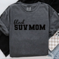 Black SUV Mom Comfort Color Graphic Tee
