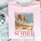 Take Me Where Summer Never Ends Comfort Color Graphic Tee