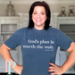 God’s Plan Is Worth The Wait Comfort Color Graphic Tee