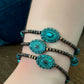 Turquoise Bracelet Trio Set