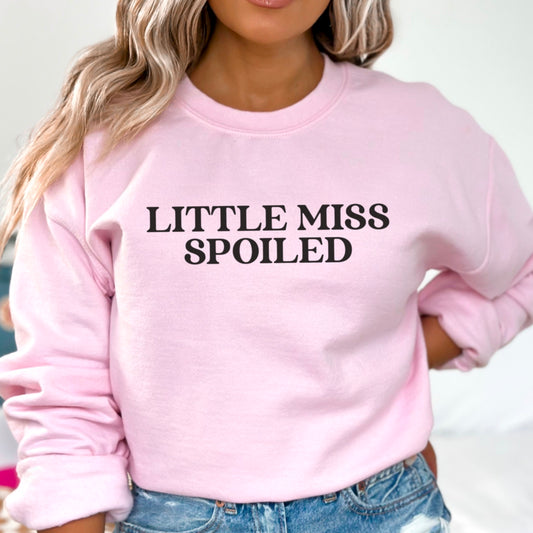 Little Miss Spoiled Screen Print Transfer