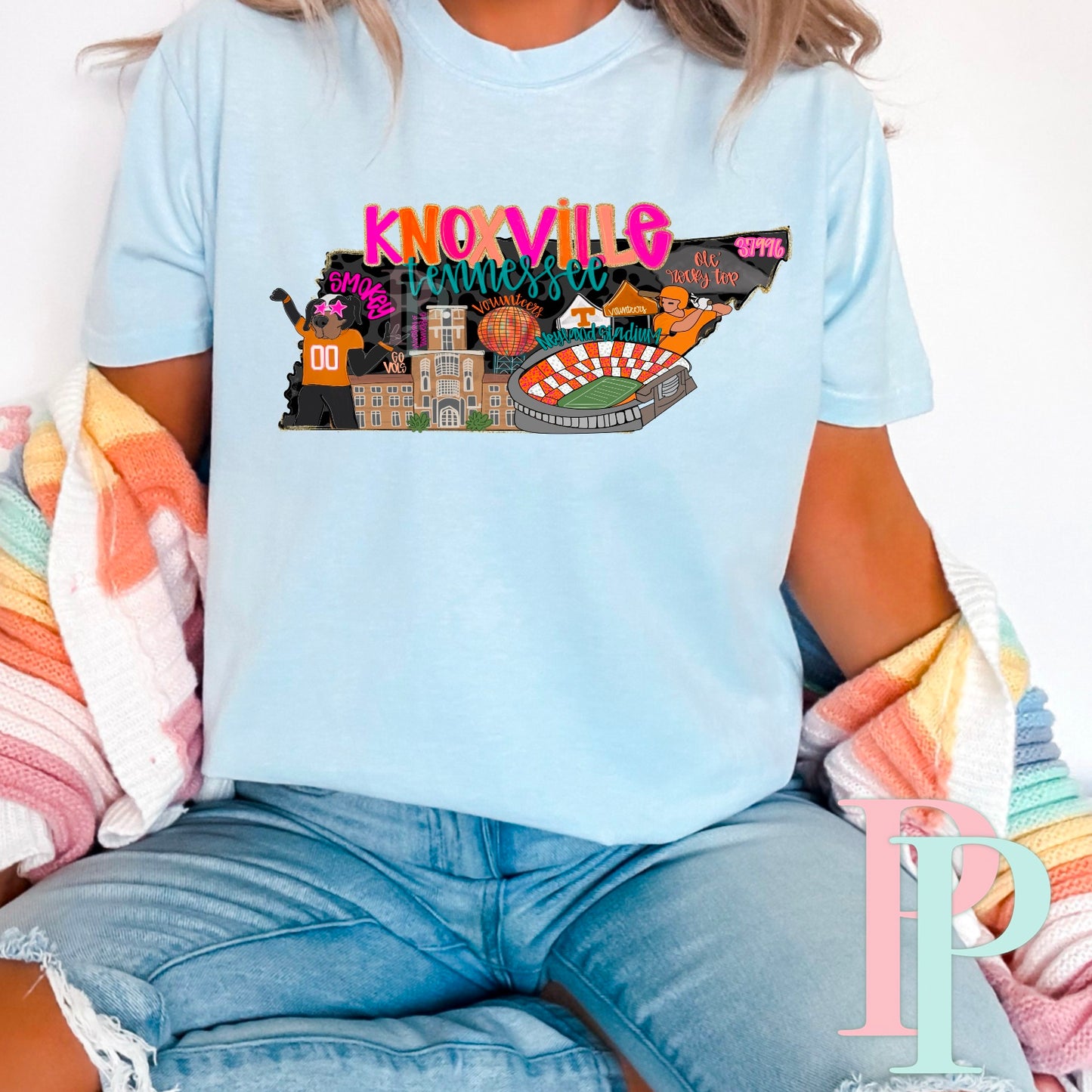 Knoxville Comfort Color Graphic Tee