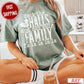 Deck The Halls And Not Your Family Comfort Color Graphic Tee