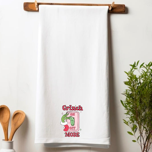 Christmas Mode Tea Towel / Infant  DTF Transfer