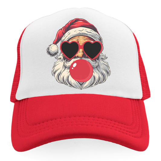 Santa Red Sunglasses Pocket / Hat DTF Transfer