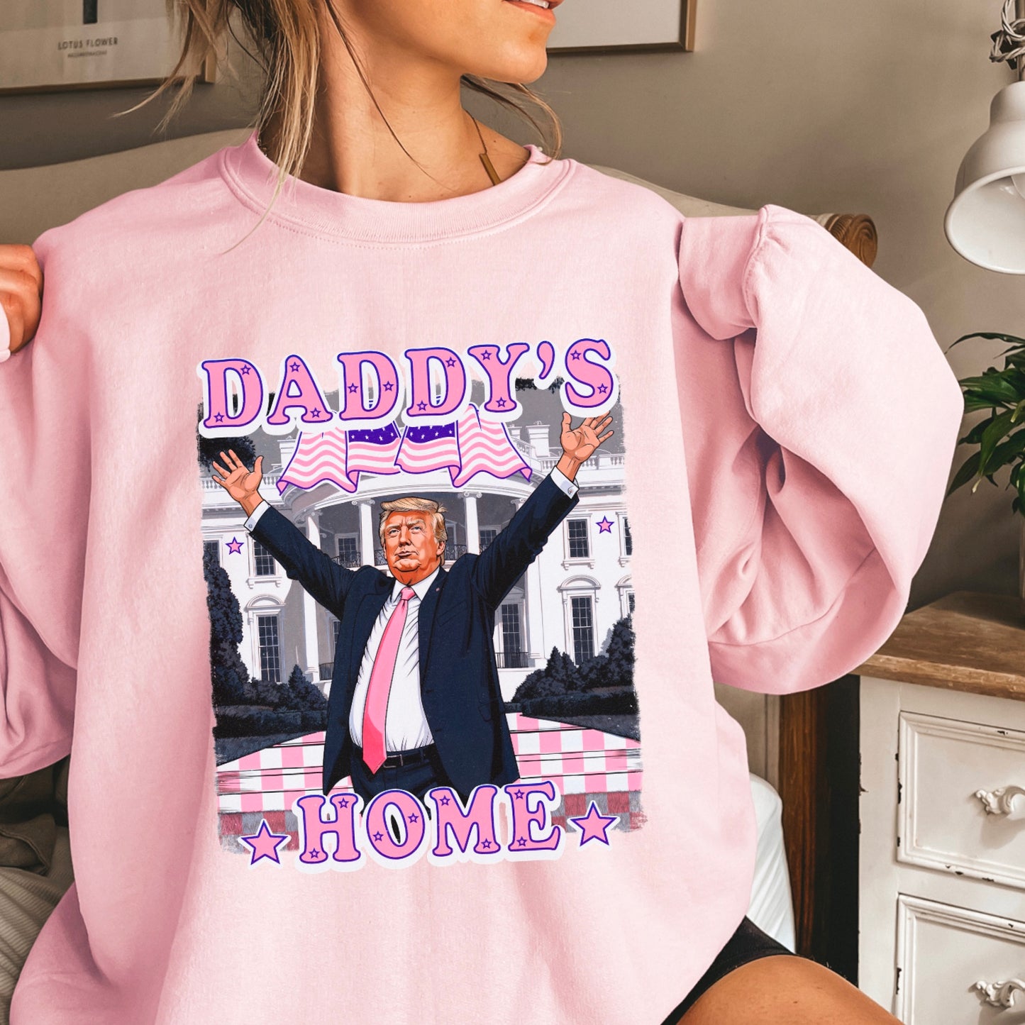 Daddy's Home Gildan Crewneck Sweatshirt