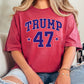 Trump 47 Comfort Color Graphic Tee