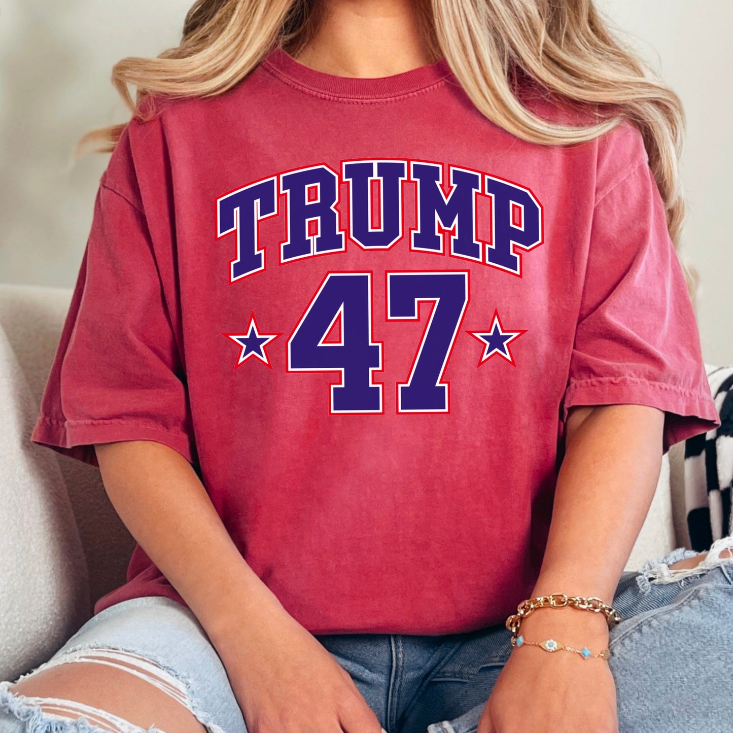 Trump 47 Comfort Color Graphic Tee