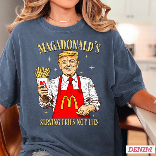 MAGADONALD'S Comfort Color Graphic Tee