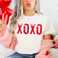 XOXO  Valentine's Day Screen Print Transfer