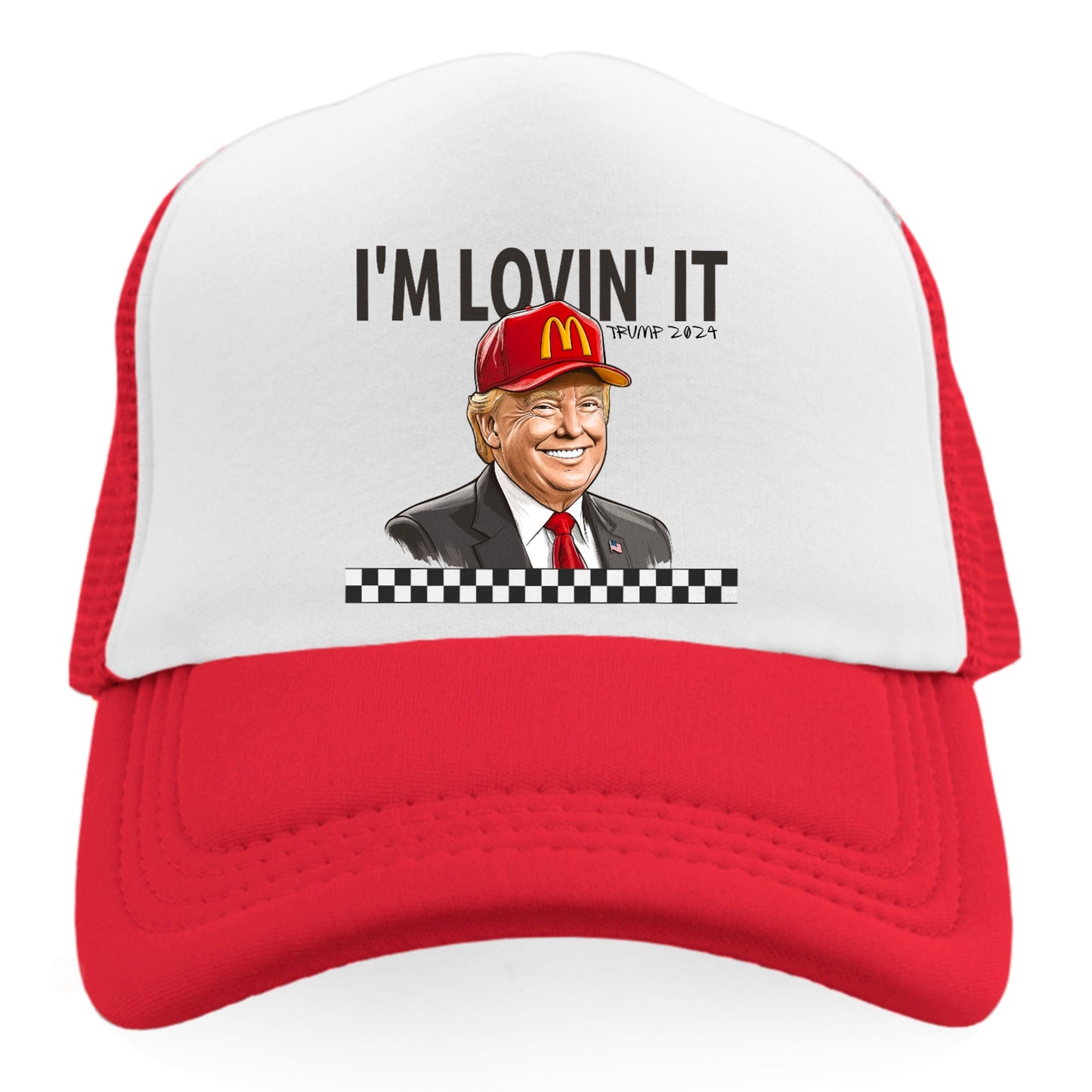 Trump I'm Lovin' It Pocket / Hat DTF Transfer