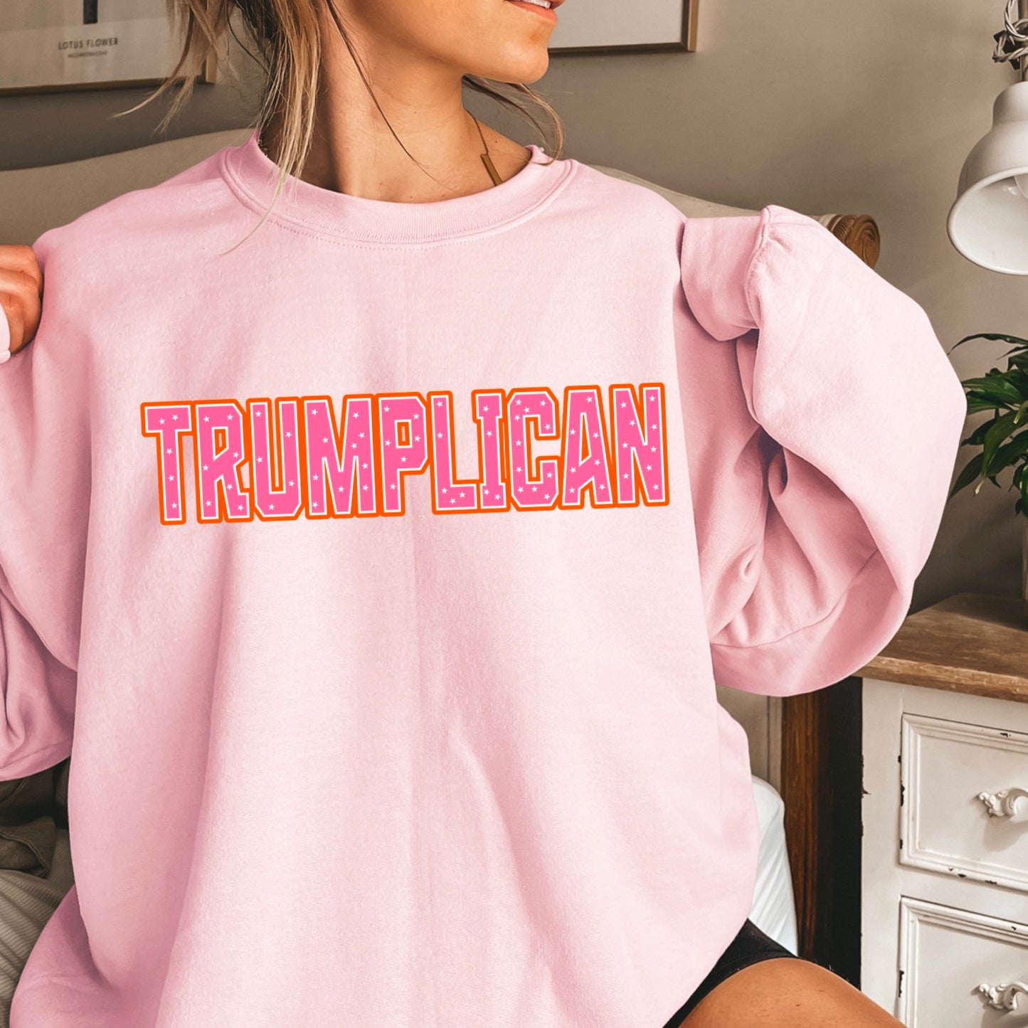 Trumplican Gildan Crewneck Sweatshirt